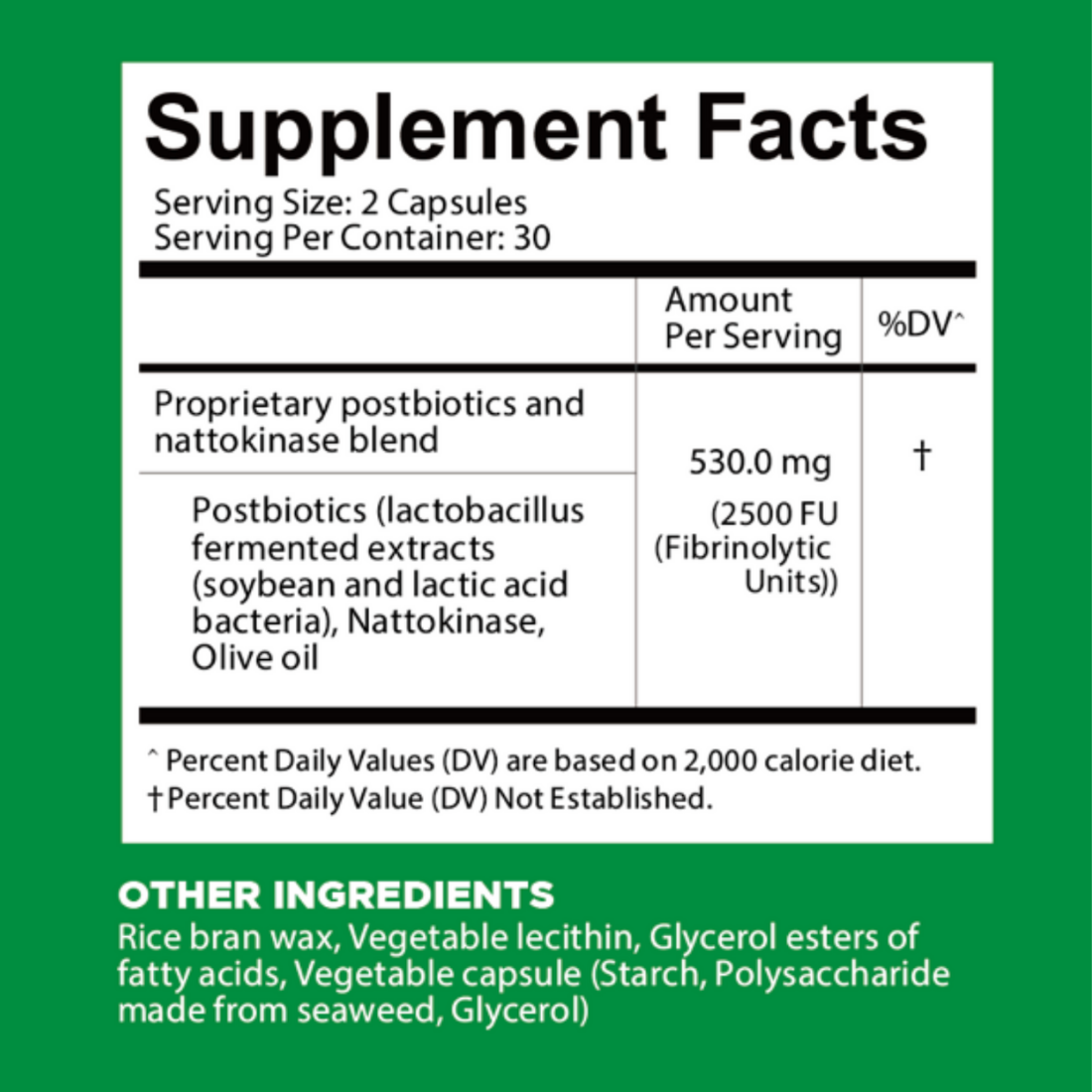 CARDIOVASCULAR SUPPORT* | 2500FU Premium NSK-SD Nattokinase & Vegan Postbiotics for Blood Pressure, Cholesterol & Heart Health* | JNKA Certified | Non-GMO & Gluten-Free